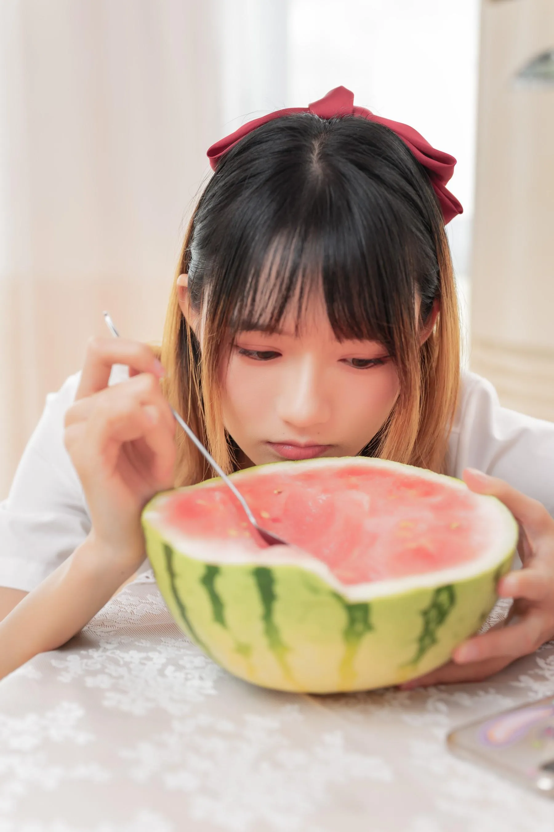 [艺图语] 2022.05.18 少女心事 兔子Zzz不吃胡萝卜 [32P]插图8